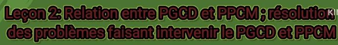 RELATION-ppcm-pgcd